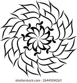 Fondo blanco y diseño de color negro para ilustrador