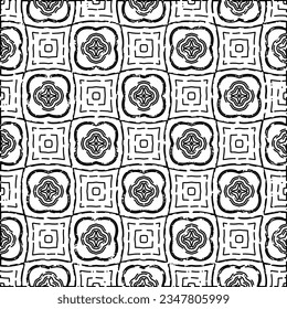 Weißer Hintergrund mit schwarzen Dashes-Linien. Schlichter Hintergrund mit einfachem Muster. Schwarz-Weiß-Farbe. Abstrakter Hintergrund für Webseiten, Texturen, Karten, Poster, Stoff, Textilien.