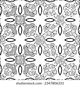 White background with black Dashes lines. Plain background with  simpe pattern. Black and white color. Abstract background for web page, textures, card, poster, fabric, textile.