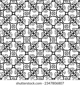White background with black Dashes lines. Plain background with  simpe pattern. Black and white color. Abstract background for web page, textures, card, poster, fabric, textile.