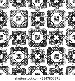 White background with black Dashes lines. Plain background with  simpe pattern. Black and white color. Abstract background for web page, textures, card, poster, fabric, textile.