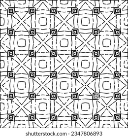 Fondo blanco con líneas de guiones negros. Fondo liso con un patrón simple. Color blanco y negro. Resumen de fondo para página web, texturas, tarjeta, afiche, tela, textil.