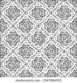 Weißer Hintergrund mit schwarzen Dashes-Linien. Schlichter Hintergrund mit einfachem Muster. Schwarz-Weiß-Farbe. Abstrakter Hintergrund für Webseiten, Texturen, Karten, Poster, Stoff, Textilien.