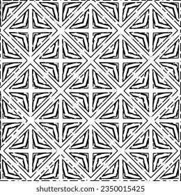 White background with black Dashes lines. Plain background with  simpe pattern. Black and white color. Abstract background for web page, textures, card, poster, fabric, textile.