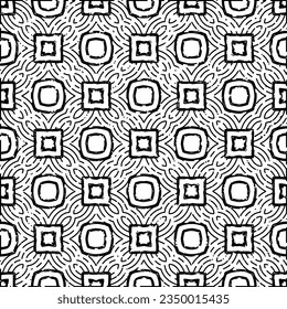 White background with black Dashes lines. Plain background with  simpe pattern. Black and white color. Abstract background for web page, textures, card, poster, fabric, textile.