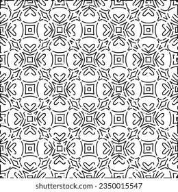 Weißer Hintergrund mit schwarzen Dashes-Linien. Schlichter Hintergrund mit einfachem Muster. Schwarz-Weiß-Farbe. Abstrakter Hintergrund für Webseiten, Texturen, Karten, Poster, Stoff, Textilien.