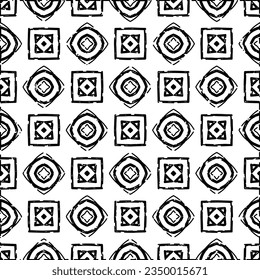 White background with black Dashes lines. Plain background with  simpe pattern. Black and white color. Abstract background for web page, textures, card, poster, fabric, textile.