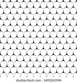 White background with black elements that make up the grid.Vector illustration.