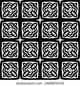 White background with black pattern. Seamless texture for fashion, textile design,  on wall paper, wrapping paper, fabrics and home decor. Simple repeat pattern.