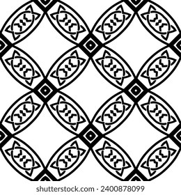 Fondo blanco con patrón negro. Textura perfecta para la moda, el diseño textil, sobre papel de pared, papel de envoltura, tejidos y decoración casera. Patrón de repetición simple.