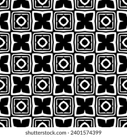 Fondo blanco con patrón negro. Textura perfecta para la moda, el diseño textil, sobre papel de pared, papel de envoltura, tejidos y decoración casera. Patrón de repetición simple.