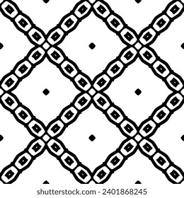 White background with black pattern. Seamless texture for fashion, textile design,  on wall paper, wrapping paper, fabrics and home decor. Simple repeat pattern.