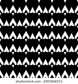 White background with black pattern. Seamless texture for fashion, textile design,  on wall paper, wrapping paper, fabrics and home decor. Simple repeat pattern.