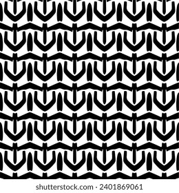 White background with black pattern. Seamless texture for fashion, textile design,  on wall paper, wrapping paper, fabrics and home decor. Simple repeat pattern.