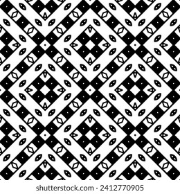 White background with black pattern. Seamless texture for fashion, textile design,  on wall paper, wrapping paper, fabrics and home decor. Simple repeat pattern.