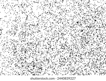 un fondo blanco con manchas negras y efecto punto, un vector blanco y negro de una gran área de efecto punto de ruido de suciedad para la textura de superposición de diseño, fondo de textura de grunge blanco y negro