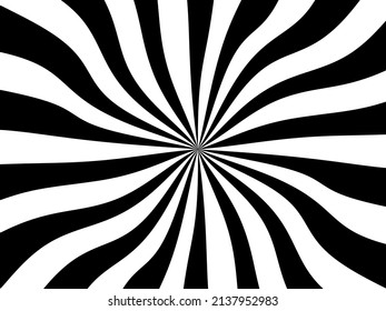 White background with black sun ray.
Vector illustration.Eps10