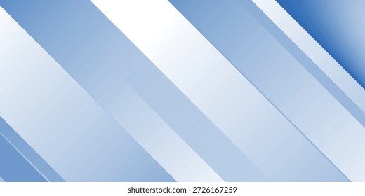 Plano de fundo branco com linhas diagonais azuis. Ilustração vetorial