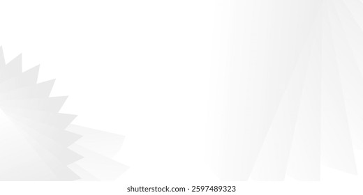 White background with blurred radial sawtooth shapes on the left and faded vertical lines on the right, suggesting a textured design or backdrop. The image evokes subtlety and minimal art.