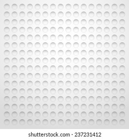 White Background with Bubbles