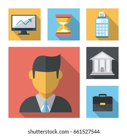 white background with business leaflet model one