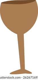 white background champagne icon for illustration