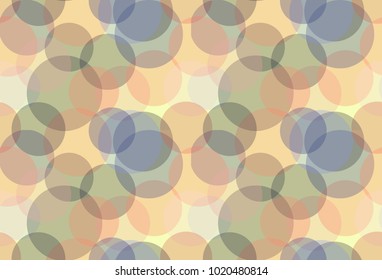 White background with circles