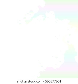 White background with colored abstract blots for your amazing design, text, headline.