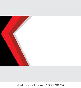 white background with a combination of red and black