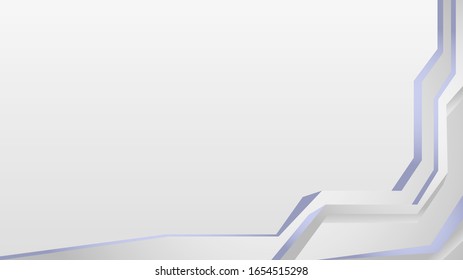 White Background with a combination of thin lines