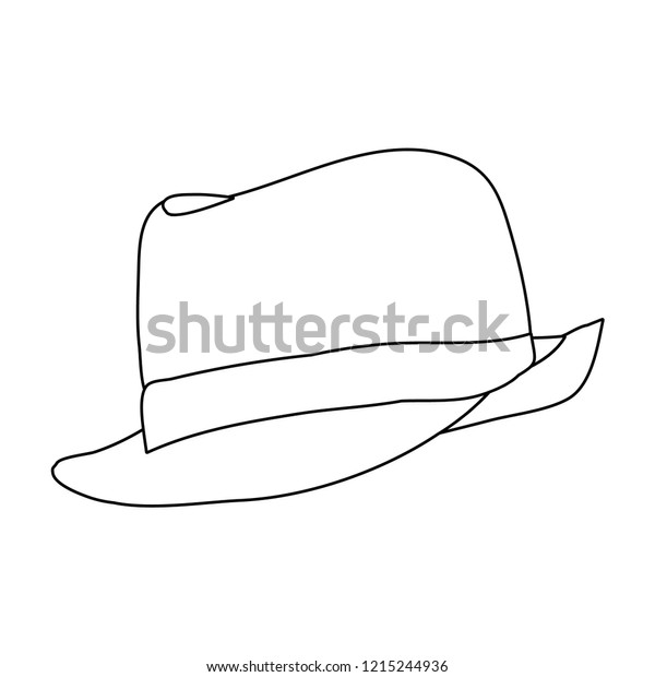 a man's hat