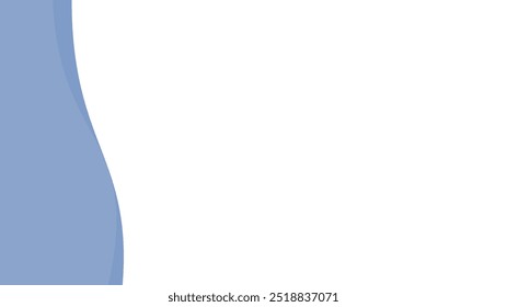 fundo branco com vetor de fundo de negócios de linha de curva, design de onda de linha de fita para slide de negócios, modelo de apresentação