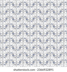 white background with custom shape abstract pattern for fabric and etc