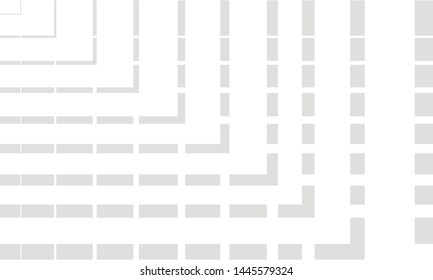 white background with dark lines