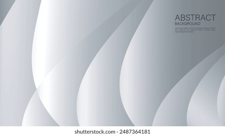 white background design, Gray abstract background, silver abstract background, Geometric vector, Silver texture, cover design, flyer, poster, advertisement, decoration wallpaper, book cover, vector