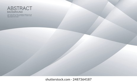 white background design, Gray abstract background, silver abstract background, Geometric vector, Silver texture, cover design, flyer, poster, advertisement, decoration wallpaper, book cover, vector