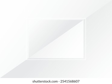 White background design with gray and silver colors.