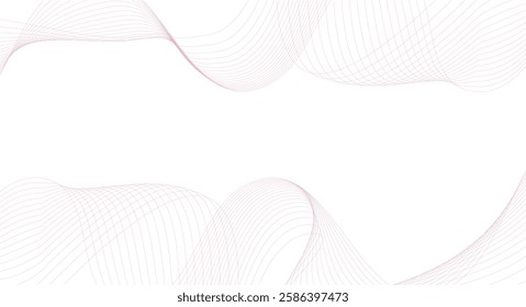 White background design in pink color. Abstract horizontal vector template for business banner, formal background, prestigious voucher, luxury invitation.