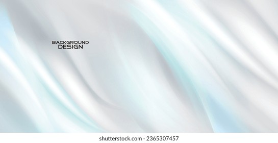 Diseño de fondo blanco con estilo de línea de onda.