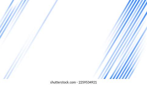 White background with diagonal blue lines, backdrop for banners, posters or flyers, business, advertising and websites, presentations and marketing. Vector illustration