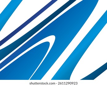 White background digital technology with futuristic gradient blue wavy pattern, cyber nano information, abstract communication, future technology data innovation, internet network speed connection.
