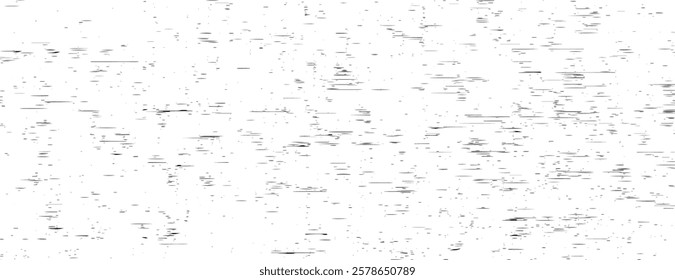 White background with a distressed, textured style. The background features black streaks on a white, rough surface. Aesthetic background vector. White background.