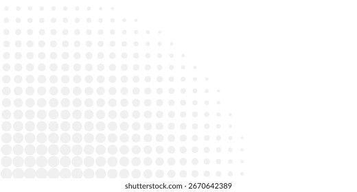 Fundo branco com pontos. Adequado para banners, folhetos, negócios, web e negócios.