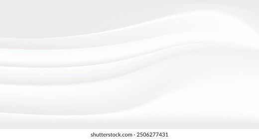 white background with dynamic curve line elegant graphic design element decoration