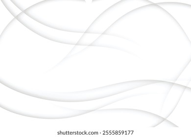 white background with dynamic curve line elegant graphic design element decoration