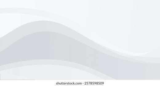 white background with dynamic curve line elegant graphic design element decoration modern art