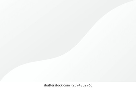 White background with dynamic curve line elegant graphic design element decoration