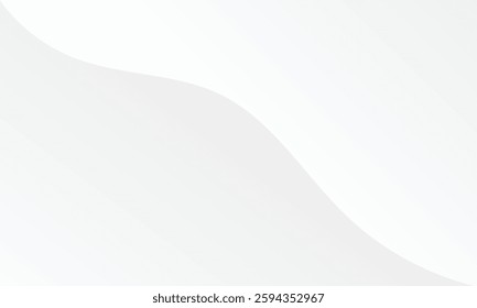 White background with dynamic curve line elegant graphic design element decoration