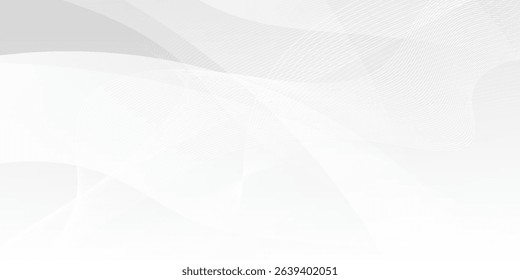 white background with dynamic curve line elegant graphic design element decoration
