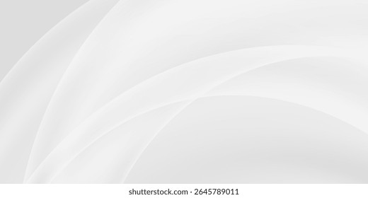 white background with dynamic curve line elegant graphic design element decoration.